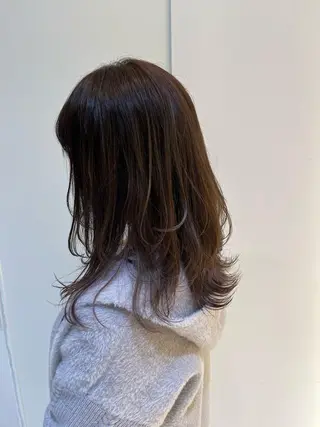 セミロング 💠つたふうか/ 韓国/メンズヘア💠のヘアスタイル