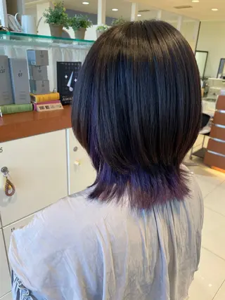 ミディアム 日置 大智のヘアスタイル