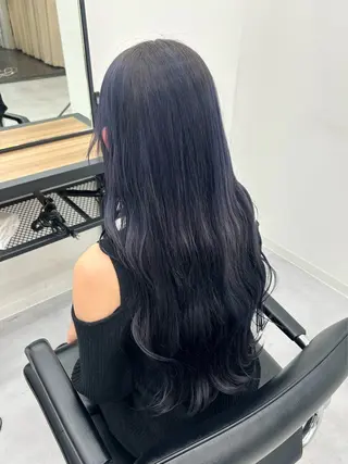 ロング カラー レイヤー ハイトーン 暖色⭐︎KANAKOのヘアスタイル