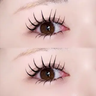 マツエク・マツパ LILY 猪瀬 ෆ‪ 上下エク/パリ/束感のマツエク・マツパデザイン