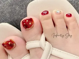 ネイル infinity skyのネイルデザイン