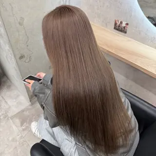 ロング alo所属・ほの/ブリーチモデル 🎀/艶カラー‎のヘアスタイル