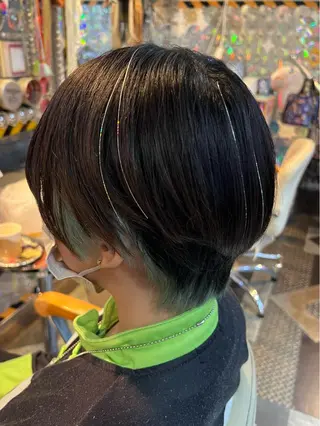 ショート カラー ヘアアレンジ Hair Salon ADNESS所属・KOYA ｺﾔのヘアスタイル