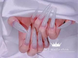 ネイル 長さだし専門店 M2　rikaのネイルデザイン