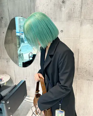 ショート カラー 🖤渋谷美容師🖤 maoのヘアスタイル