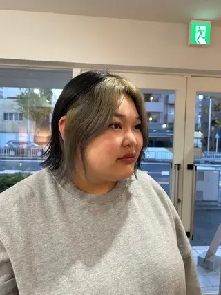 ミディアム カラー 櫻井園子🌸 久屋大通/高岳のヘアスタイル