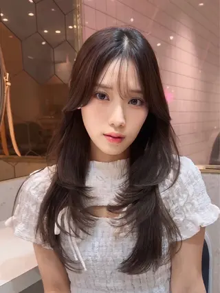 ロング 新宿/髪質改善/暖色 カラー/shiyuのヘアスタイル