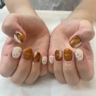 セミロング 池袋痛ネイル Nok. 渡辺のネイルデザイン