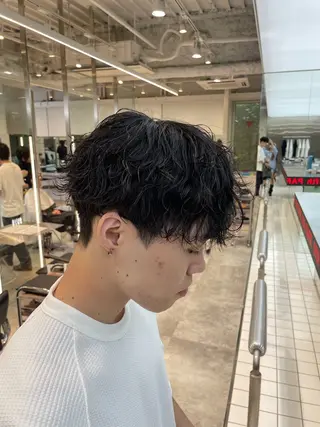 ショート パーマ メンズ メンズ特化型美容師 sakuraのヘアスタイル