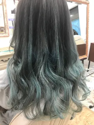 ロング 💘カラー人気Ｎｏ. １💘SAYAのヘアスタイル