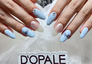 ネイル D‘OPALEサロン所属・長さ出し専門店 上野kkのネイルデザイン