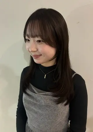 ミディアム 「似合わせ/髪質改善 《ワタル》」のヘアスタイル