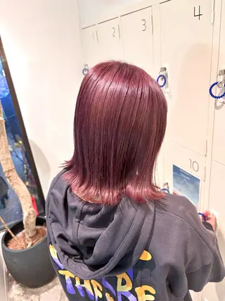 カラー NATSUMI 🐻❄️🤍のヘアスタイル