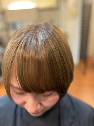パーマ 森 宇旦のヘアスタイル
