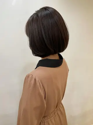 ミディアム カラー あずまぐち めぐみのヘアスタイル