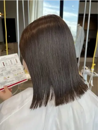 カラー 村田 茉優のヘアスタイル