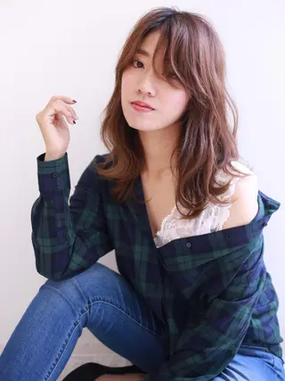 セミロング RINKhair所属・四辻 和也 /似合わせボブ×艶髪のヘアスタイル