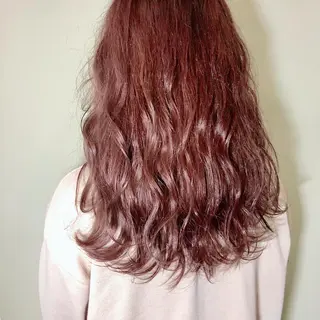 セミロング カラー 美容室  hatena所属・hatena えりかのヘアスタイル