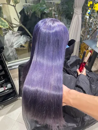 ロング ブリーチ🔥ベージュ /グレー/daikiのヘアスタイル