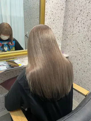 ロング カラー lani hair salon所属・SHOTO ハイトー ン/デザインカラーのヘアスタイル