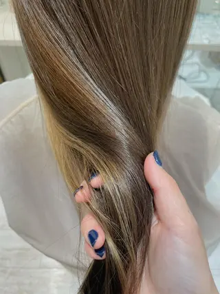 ロング カラー Chiho / 梅田 / ボブ/ パーマのヘアスタイル