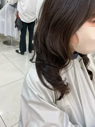 セミロング 🫧ふくだ りな 🕊のヘアスタイル