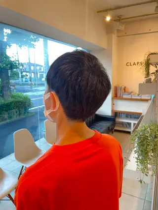 ショート メンズ すずな【レディース カットモデル募集中】のヘアスタイル