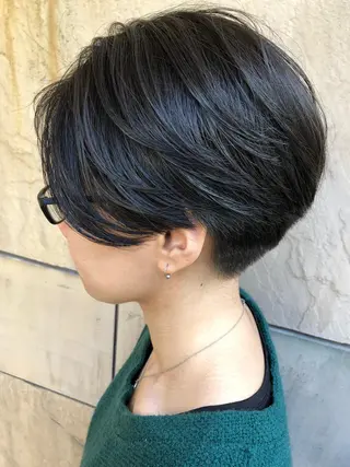 ショート カラー 髪質改善 MAKIのヘアスタイル