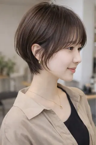 ショート LOVEST Rihoのヘアスタイル