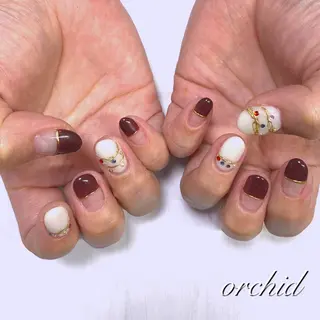 ネイル orchid ♡オーキッドのネイルデザイン