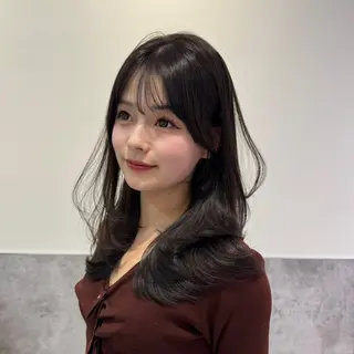 ロング カラー GO TODAY 原宿Verno店所属・韓国系支持率No.1 レイヤー特化/きょうのヘアスタイル