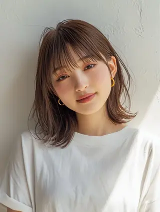 ミディアム trinity 本厚木のヘアスタイル