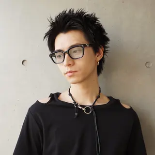 ショート メンズ 渋谷/メンズパーマ/ ミディアム/田代昂平のヘアスタイル