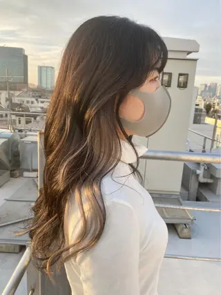 ロング カラー モテ髪提案します💕 髪質改善宗一郎のヘアスタイル