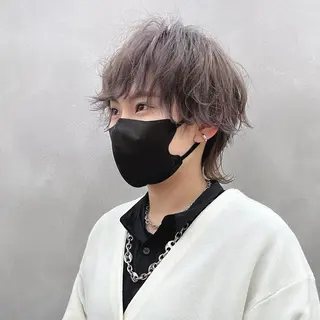 ショート カラー 🤍髪質改善➕透明感 カラー🤍川上葵のヘアスタイル