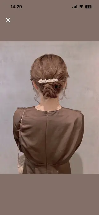 ロング ヘアアレンジ タナカ カナ🫧のヘアスタイル