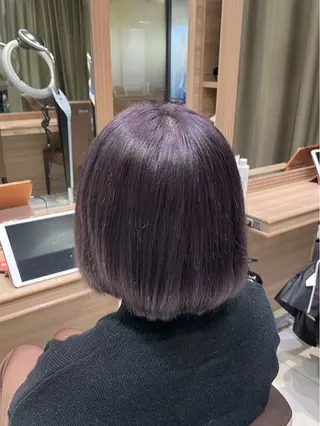 カラー 艶カラー まなか🌀のヘアスタイル