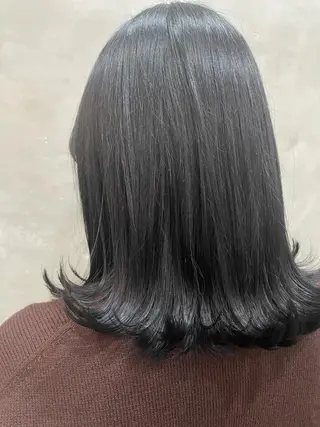 ミディアム カラー 【ピンク/韓国ヘア/ ヘアセット】亜海のヘアスタイル