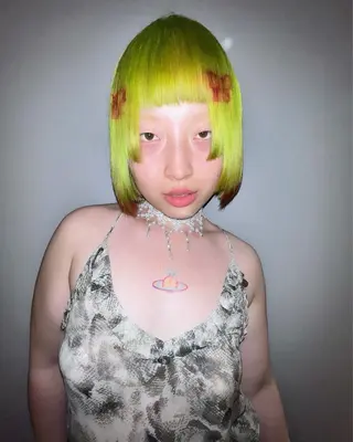 ショート カラー haco＋所属・圧倒的デザイン力 店長🎨RENAのヘアスタイル