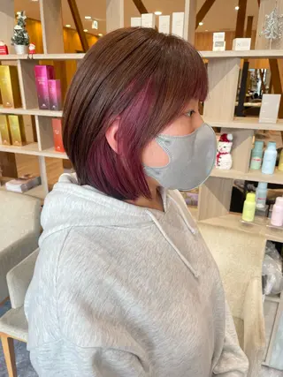 ショート カラー 髪質改善カラー🌈✨ 加藤 愛のヘアスタイル