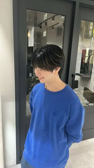 メンズ option所属・三浦千裕 メンズカットのヘアスタイル