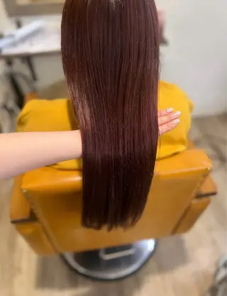 ロング カラー ayaka‎/暖色/ レイヤーカット🩰のヘアスタイル