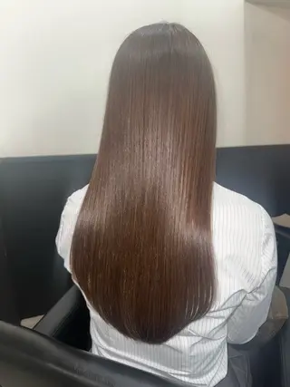 ロング カラー 髪質改善【due hair】砂川 翔のヘアスタイル