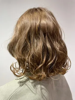 ミディアム カラー 髪質改善・縮毛矯正 Taijuのヘアスタイル