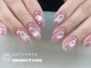 ネイル 神田 ココナッツのネイルデザイン