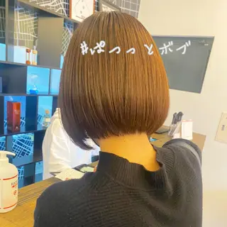 ショート カラー メンズ キッズ ネイル マツエク・マツパ ボブ、縮毛矯正👑 心斎橋/高城涼也のヘアスタイル