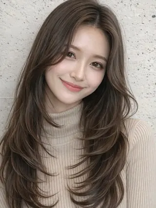 セミロング Dice所属・朋生/メンズ特化/パ ーマ/シャドウ/岡本のヘアスタイル