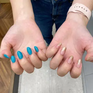 ネイル 韓国ネイル🤍 イワサキ　リコ🍒のネイルデザイン