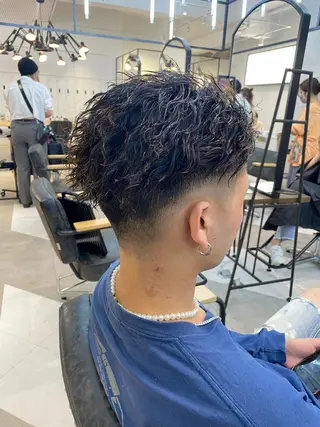 パーマ メンズ 新宿【メンズパーマ】 塩澤太一のヘアスタイル