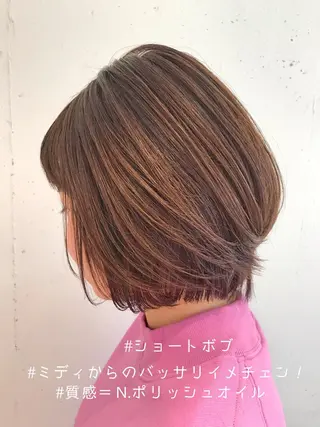 ショート 韓国ヘア 山本勝志のヘアスタイル